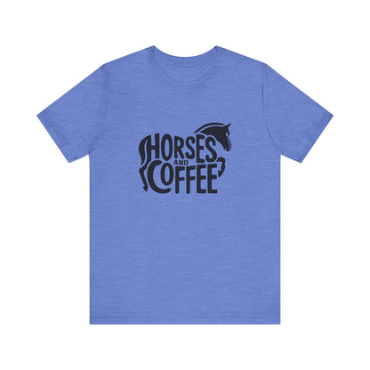 Horses and Coffee Tee