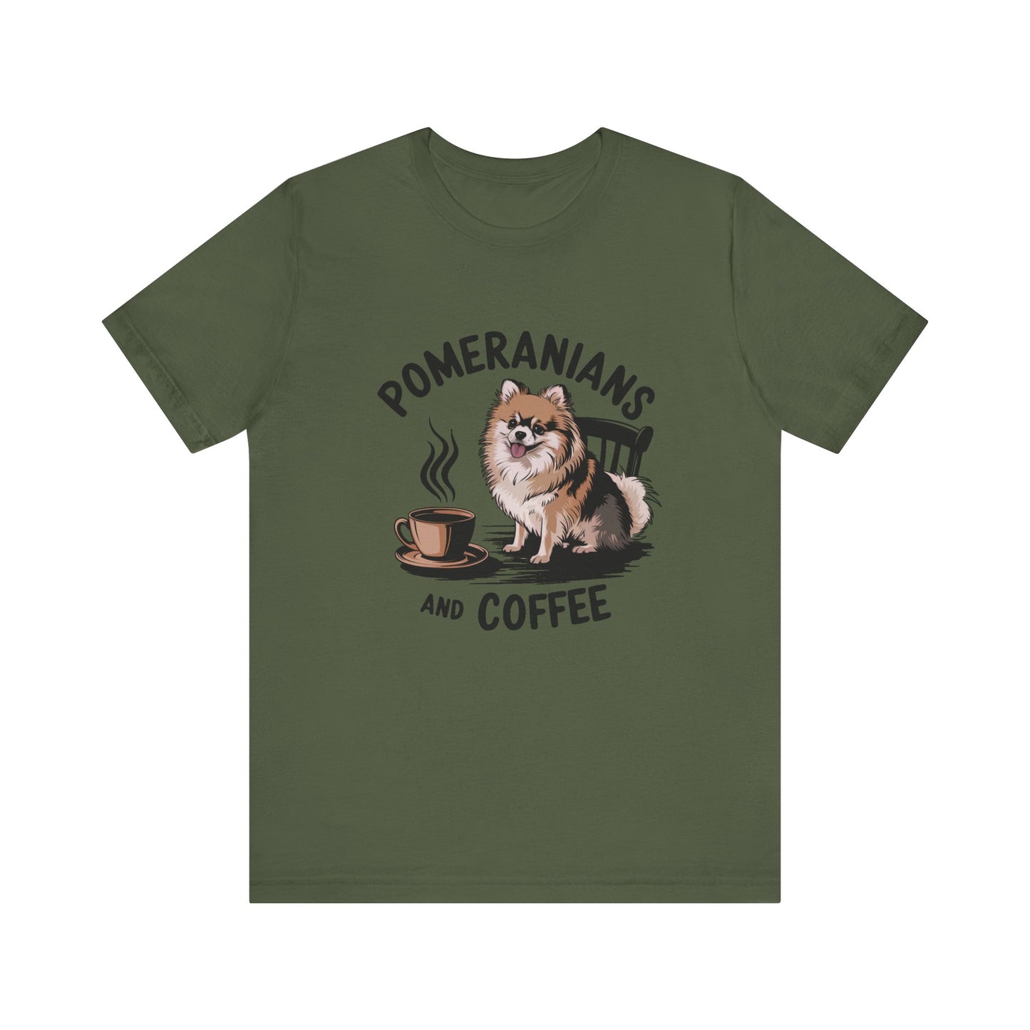 Pomeranians and Coffee Tee