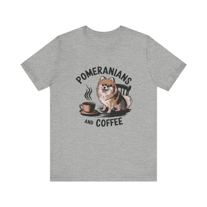 Pomeranians and Coffee Tee