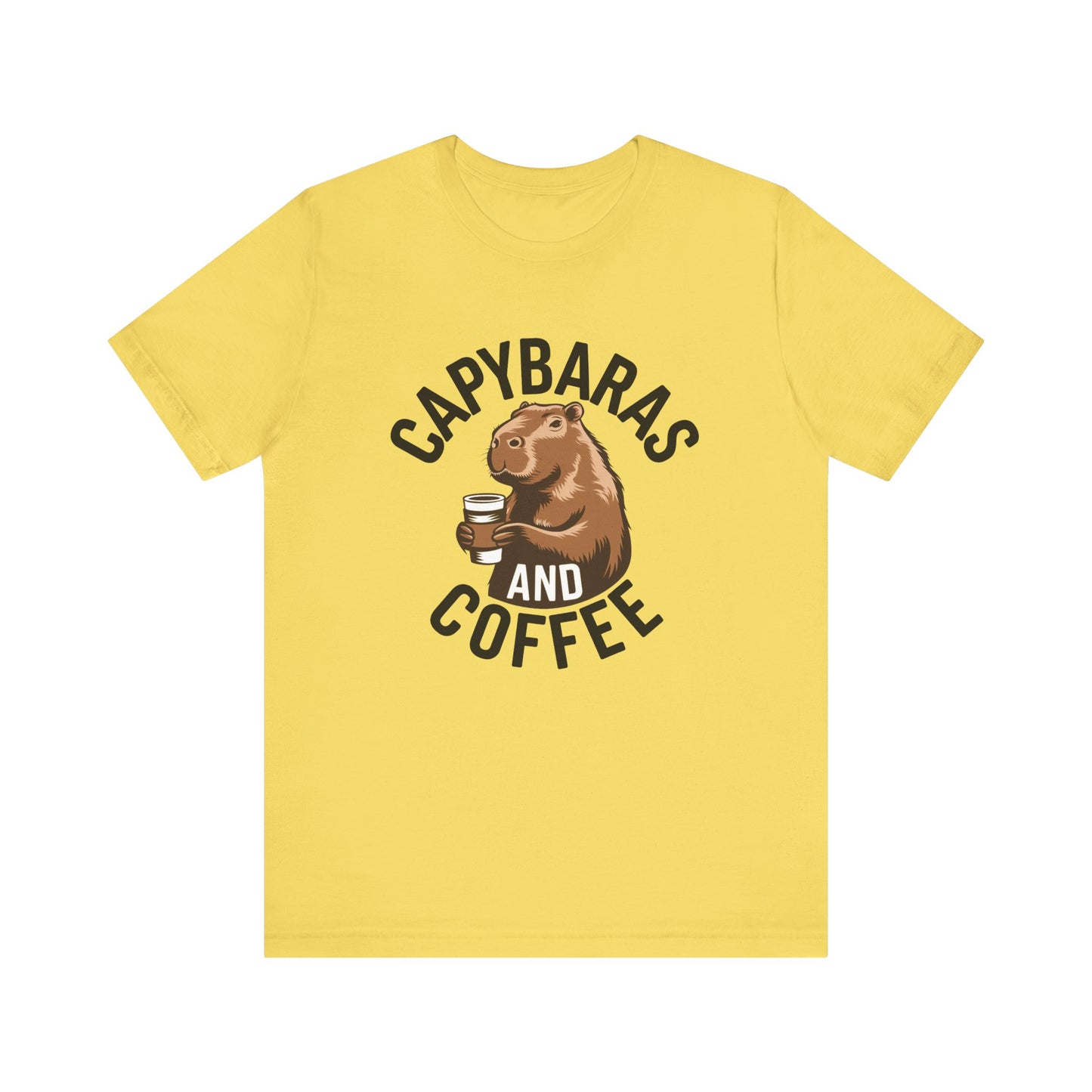 Capybaras and Coffee Tee