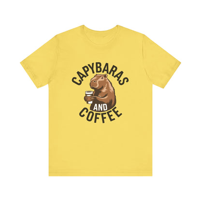 Capybaras and Coffee Tee