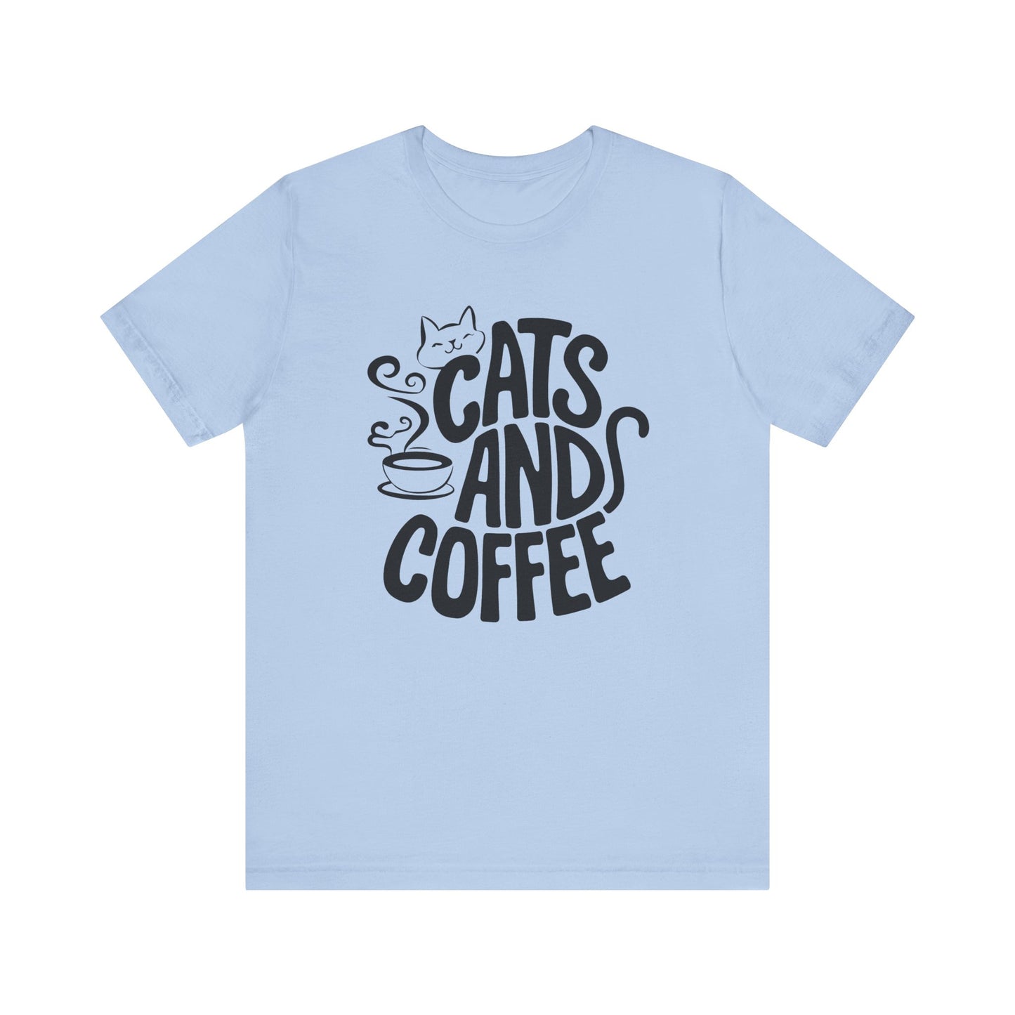 Cats and Coffee Tee