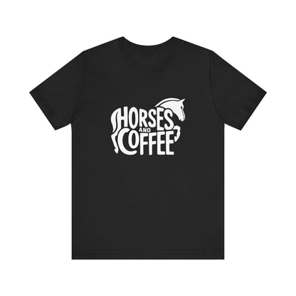 Horses and Coffee Tee