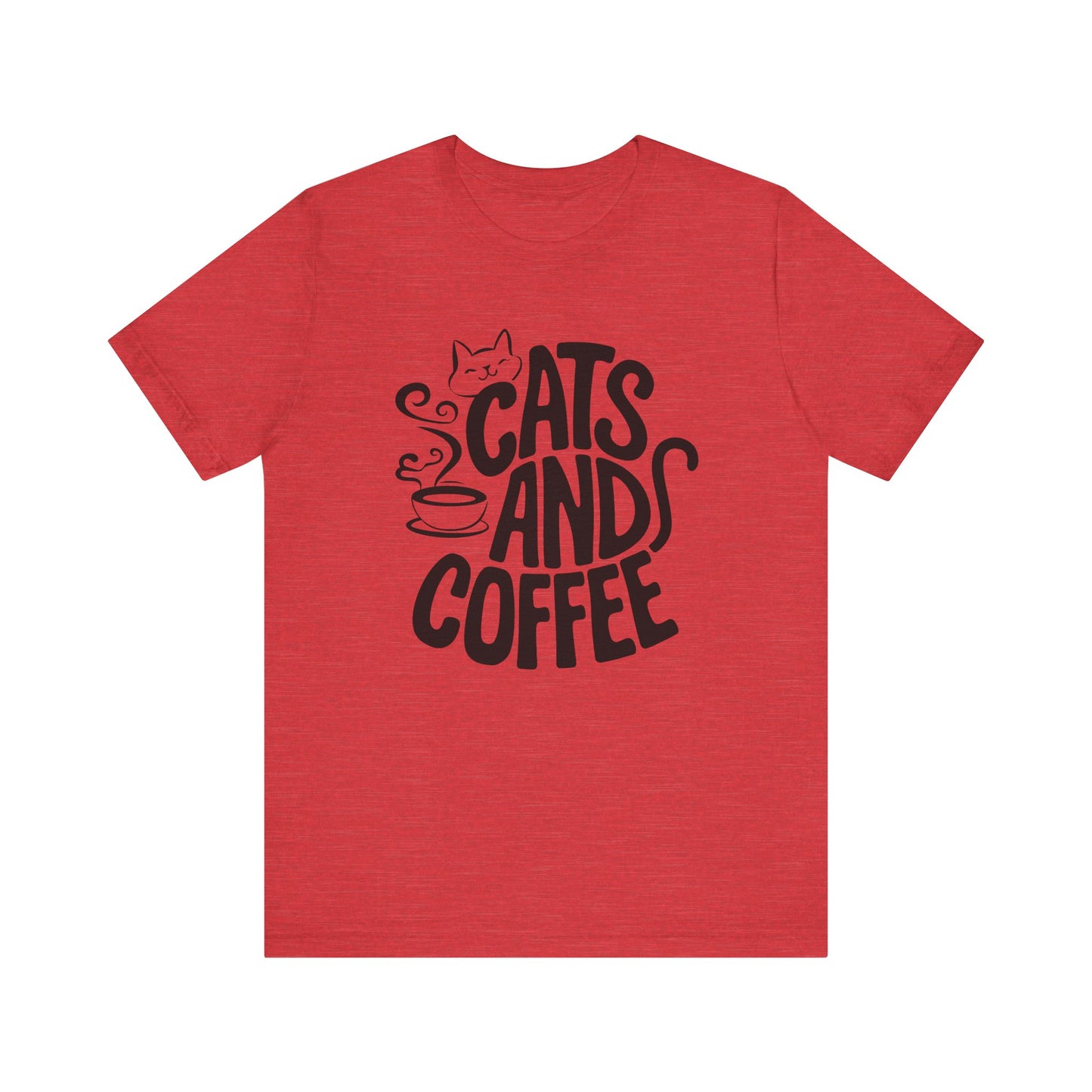 Cats and Coffee Tee