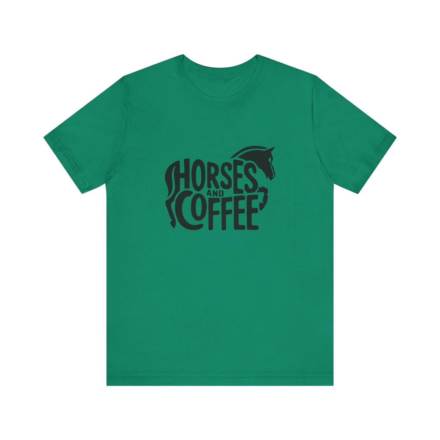 Horses and Coffee Tee