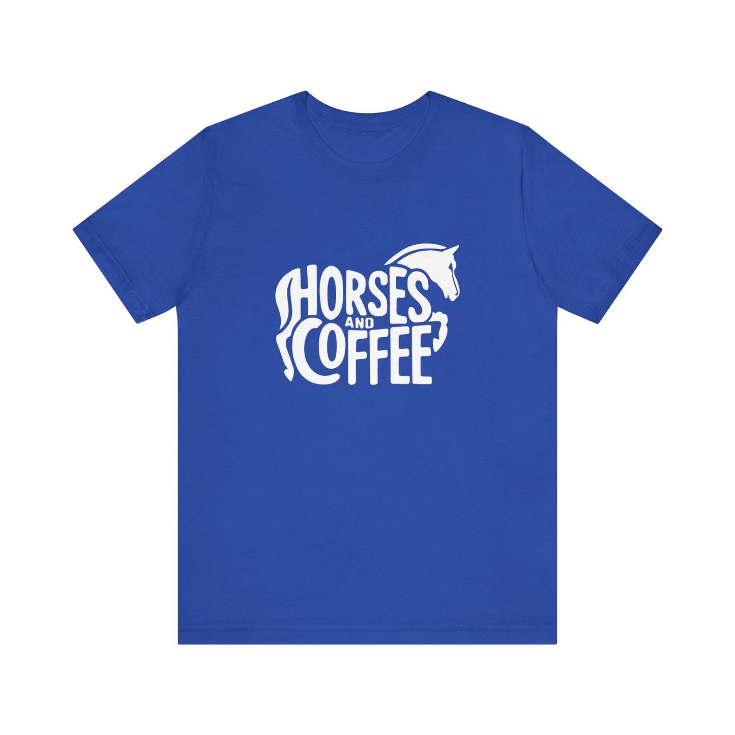 Horses and Coffee Tee