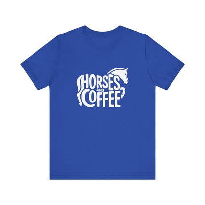 Horses and Coffee Tee