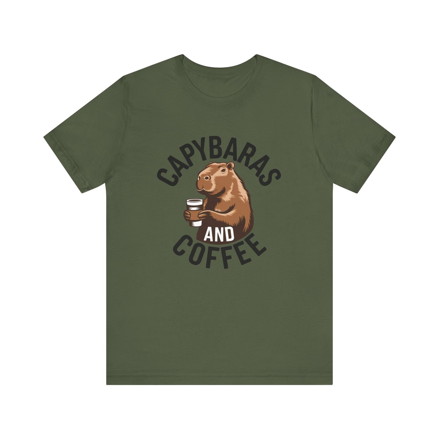 Capybaras and Coffee Tee