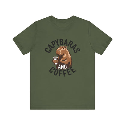 Capybaras and Coffee Tee