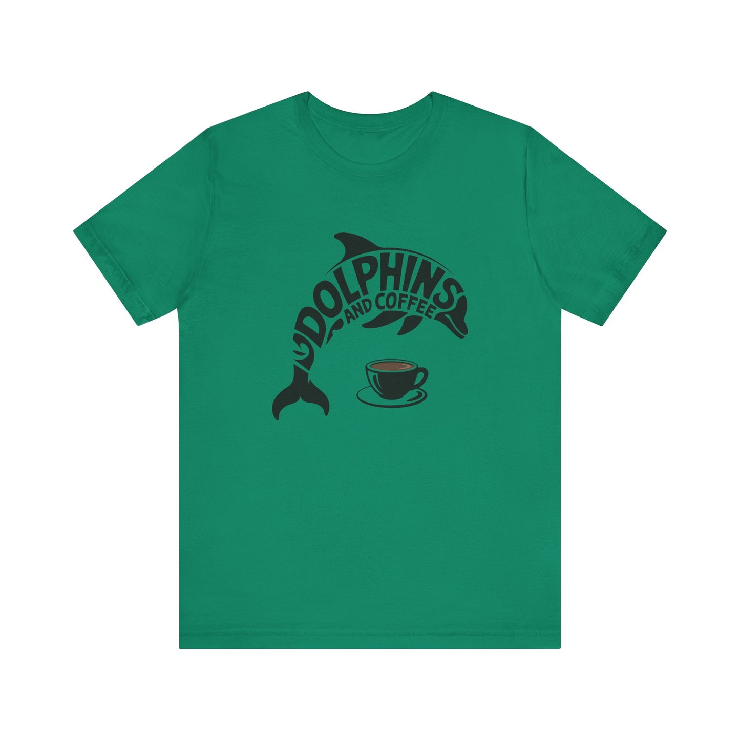 Dolphins and Coffee Tee