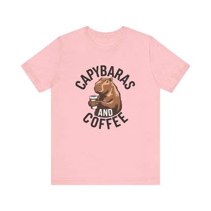 Capybaras and Coffee Tee