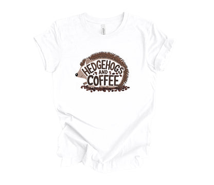 Hedgehogs and Coffee Tee