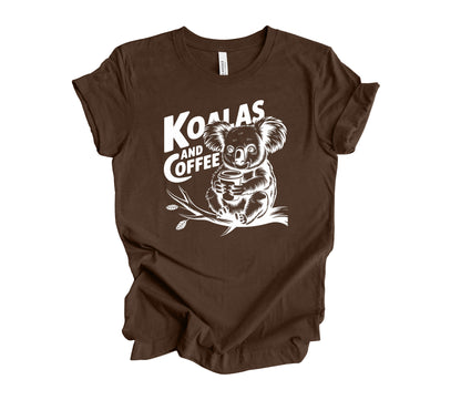 Koalas and Coffee Tee