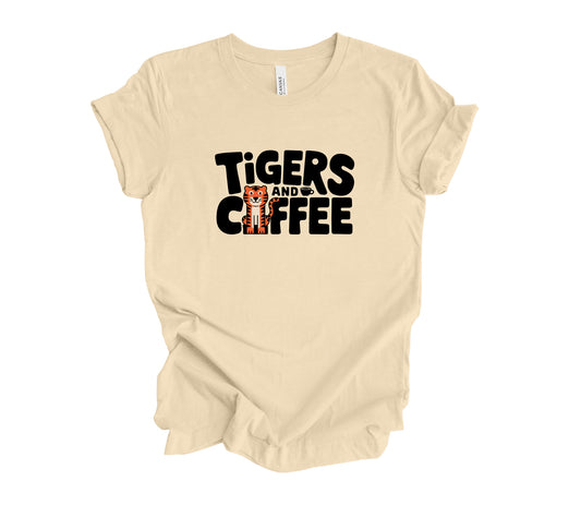 Tigers and Coffee Tee