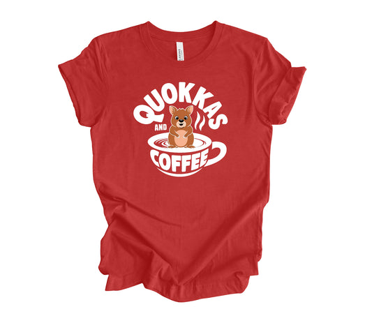 Quokkas and Coffee Tee