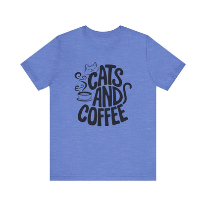 Cats and Coffee Tee