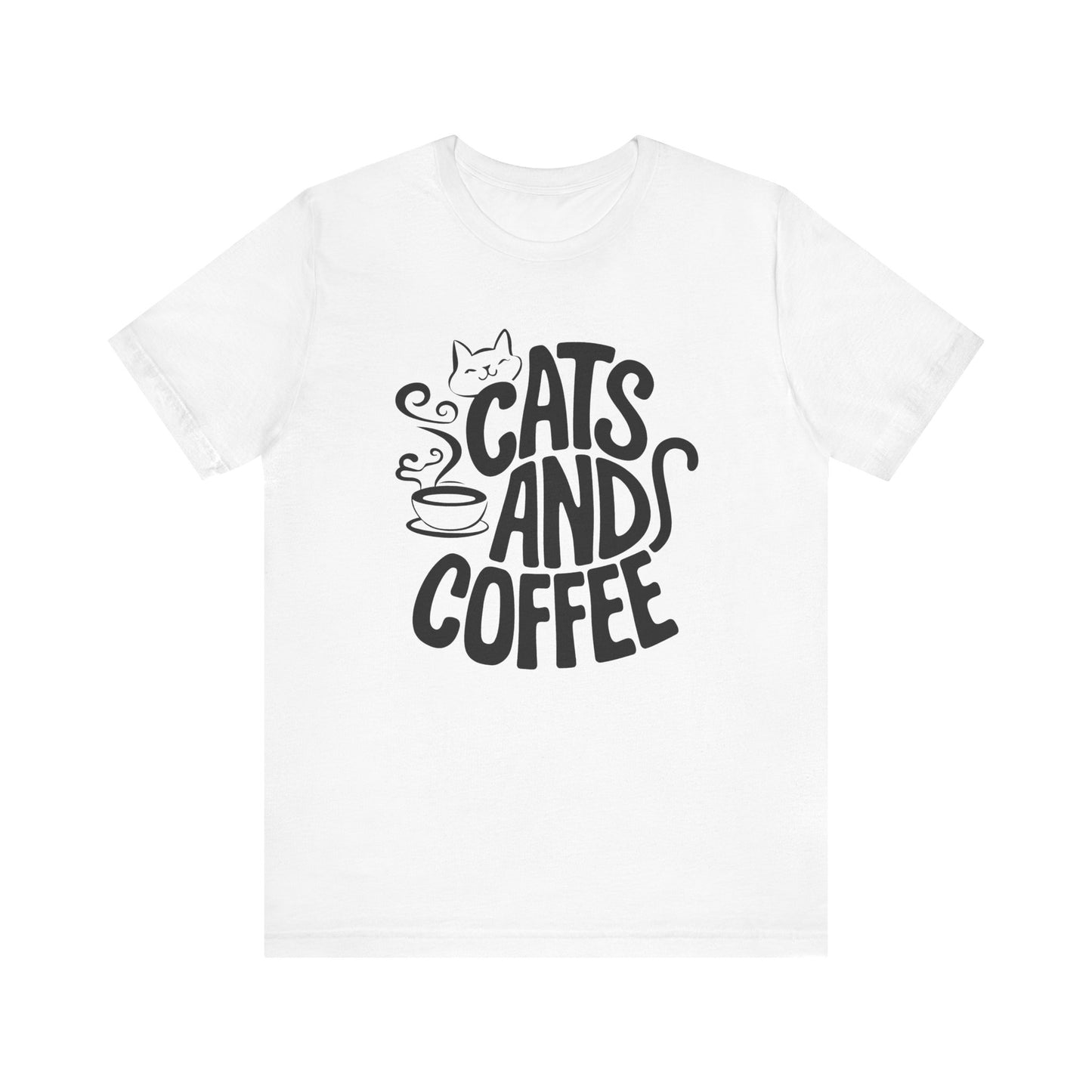 Cats and Coffee Tee