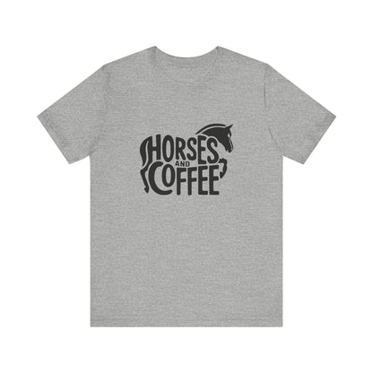 Horses and Coffee Tee