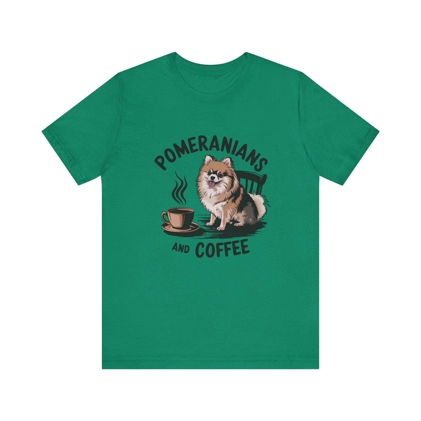 Pomeranians and Coffee Tee