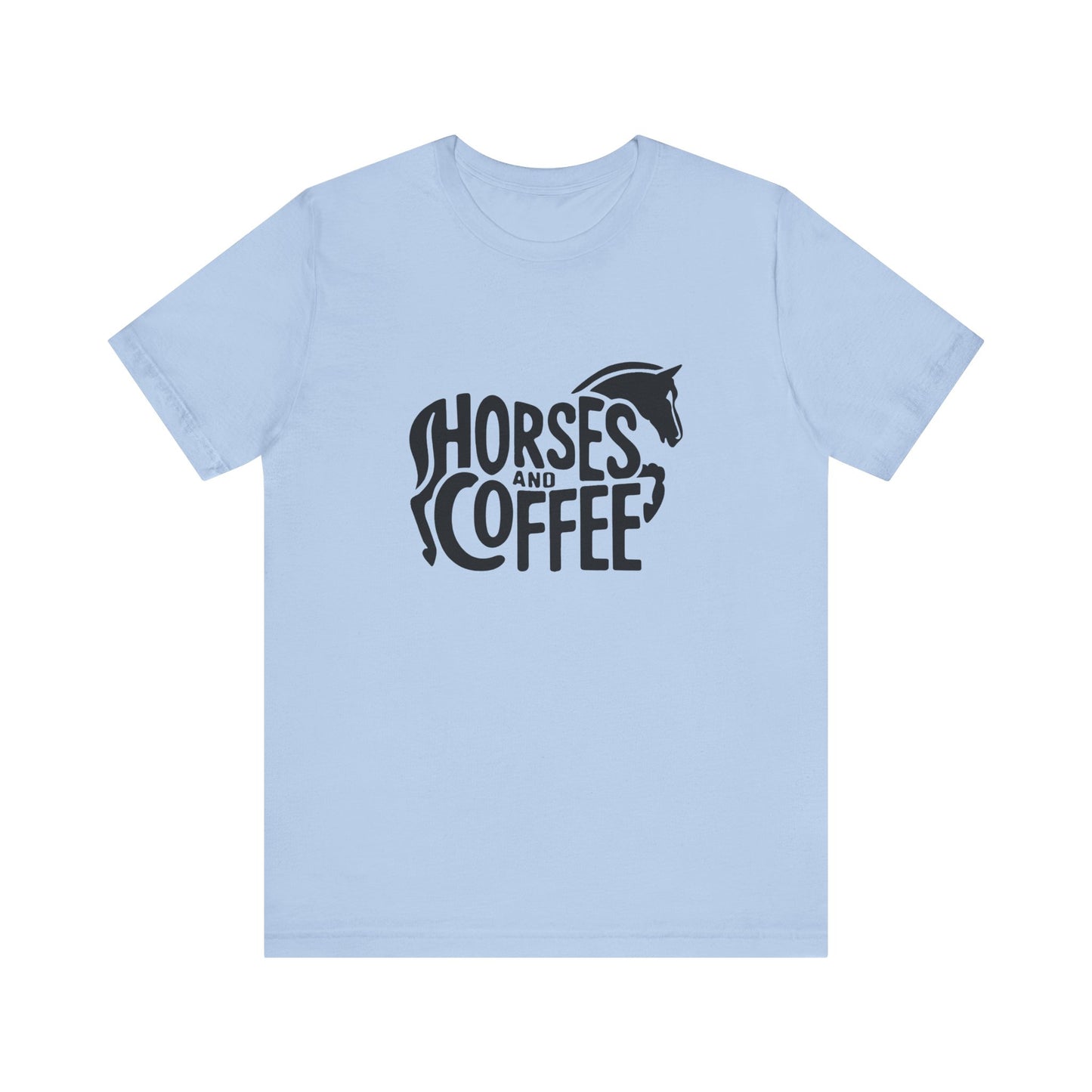 Horses and Coffee Tee