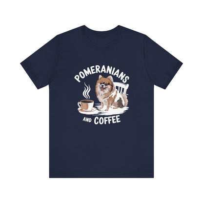 Pomeranians and Coffee Tee