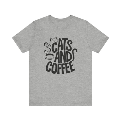 Cats and Coffee Tee